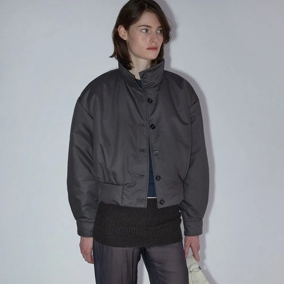 Paloma Wool Tate Crop Bomber Jacket - Picture 2 of 11